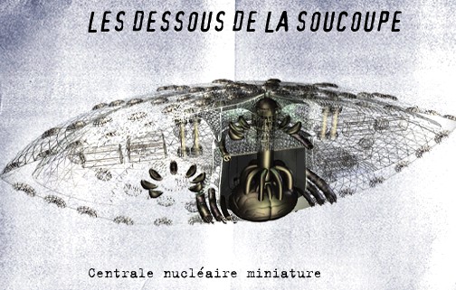 Centrale Nucl�aire Miniature d'une Soucoupe Volante (OVNI)