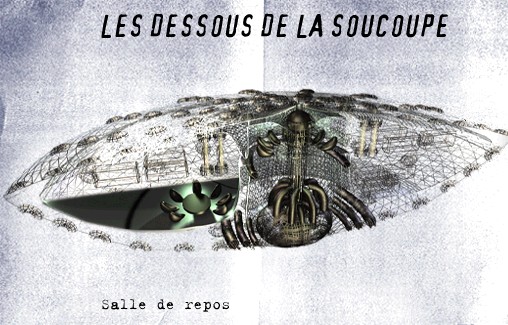 Salle de repos d'une Soucoupe Volante (OVNI)